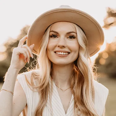 Autorin Isabel Kritzer in Porträt